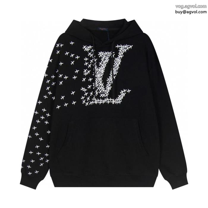 清涼感肌触りの着心地が良く パーカーブランド フェイクLOUIS VUITTON_0_3
