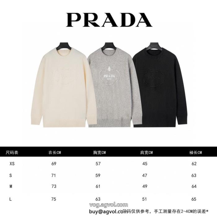 PRADA偽 ブランド 購入販路限定モデルカワイイ雰囲気セーター_0_0