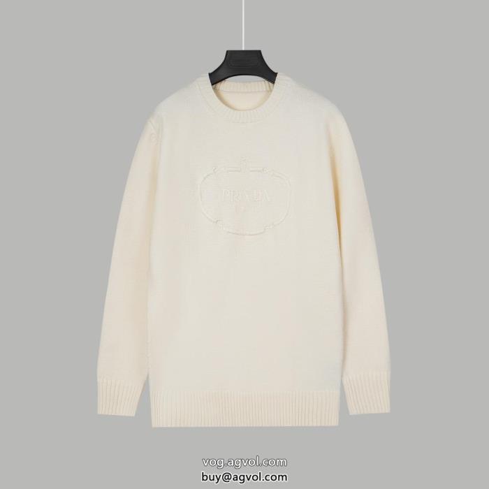 PRADA偽 ブランド 購入販路限定モデルカワイイ雰囲気セーター_0_3