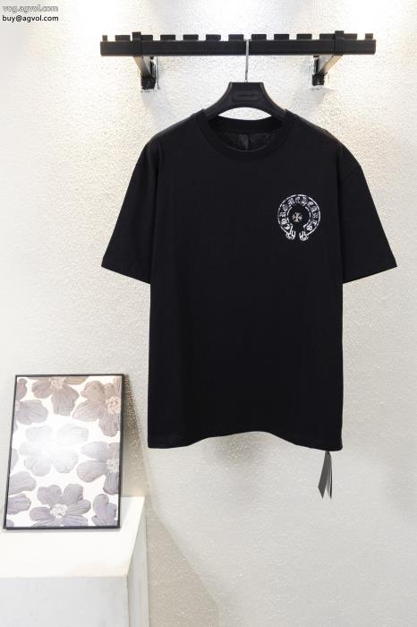 在庫希少魅力的な今年らしい半袖Tシャツ偽 ブランド CHROME HEARTS_0_0