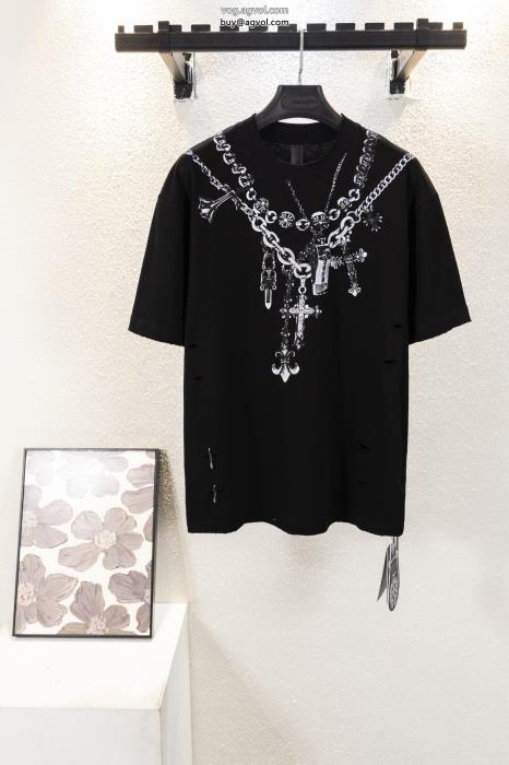 偽 ブランド半袖TシャツCHROME HEARTS激レア海外限定_0_0