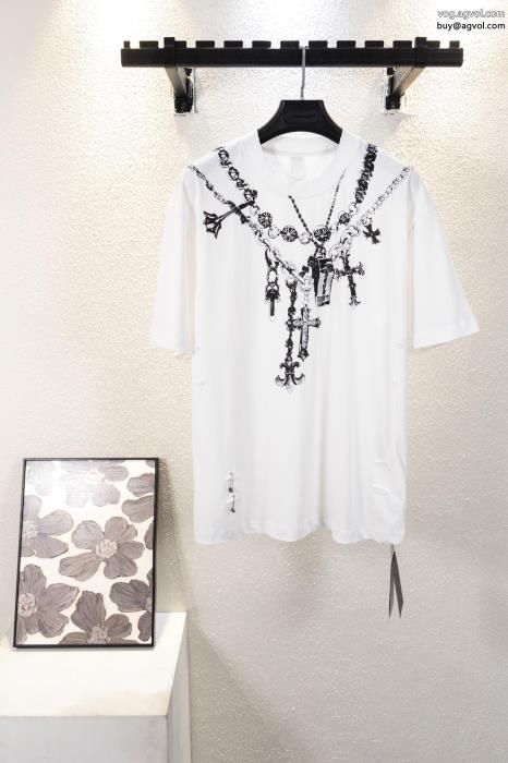 偽 ブランド半袖TシャツCHROME HEARTS激レア海外限定_0_3