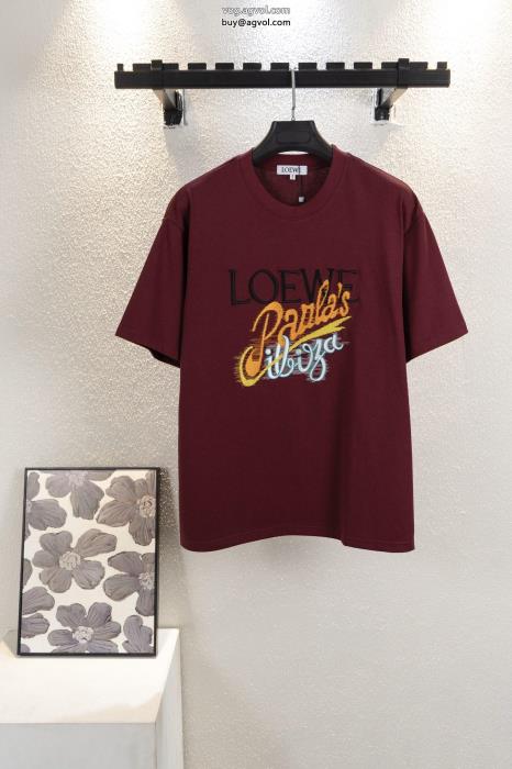 LOEWE半袖Tシャツ偽 ブランド 洗練された印象決算在庫処分_0_1
