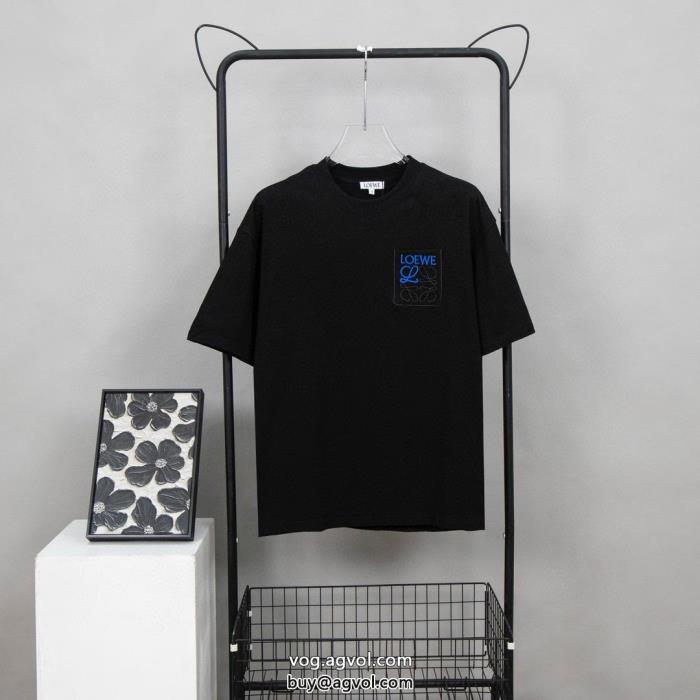 快適な着心地一流の憧れブランド半袖TシャツLOEWEブランド 激安 _0_2