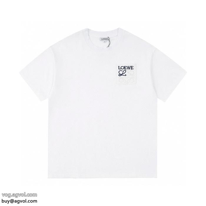 快適な着心地一流の憧れブランド半袖TシャツLOEWEブランド 激安 _0_3