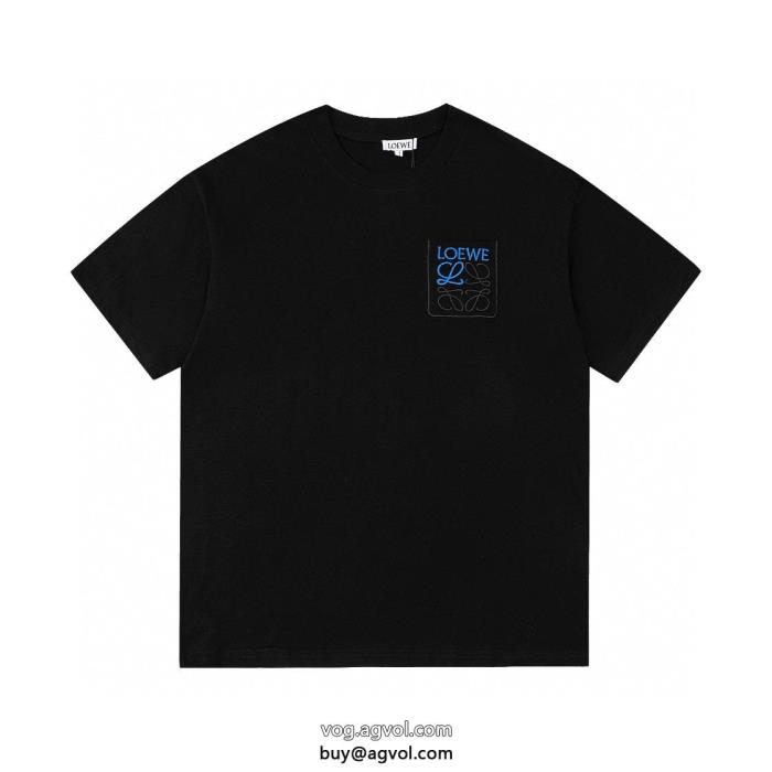快適な着心地一流の憧れブランド半袖TシャツLOEWEブランド 激安 _0_4