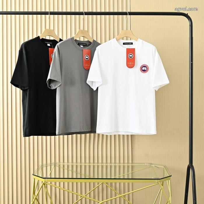 新鮮ながら上品数量限定Canada Gooseコピー ブランド 通販半袖Tシャツ_0_5