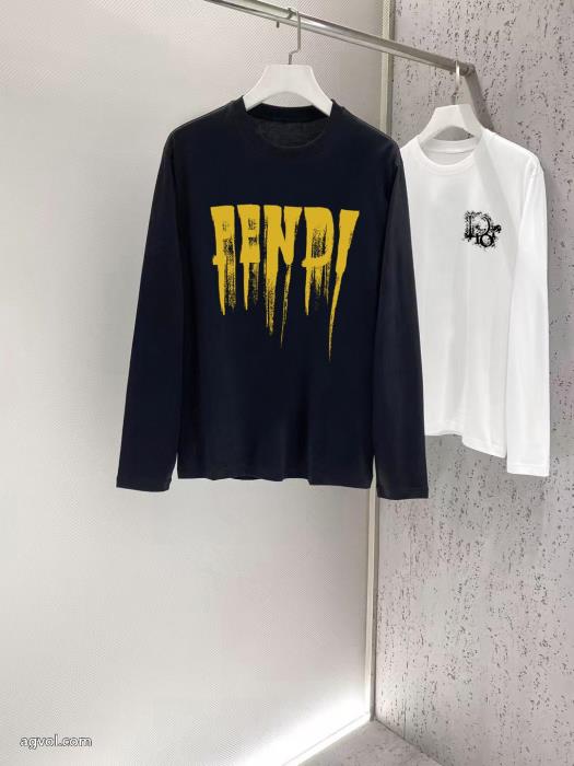 スーパー コピー 品冬に最強アイテム魅力的なポイント長袖TシャツFENDI_0_0