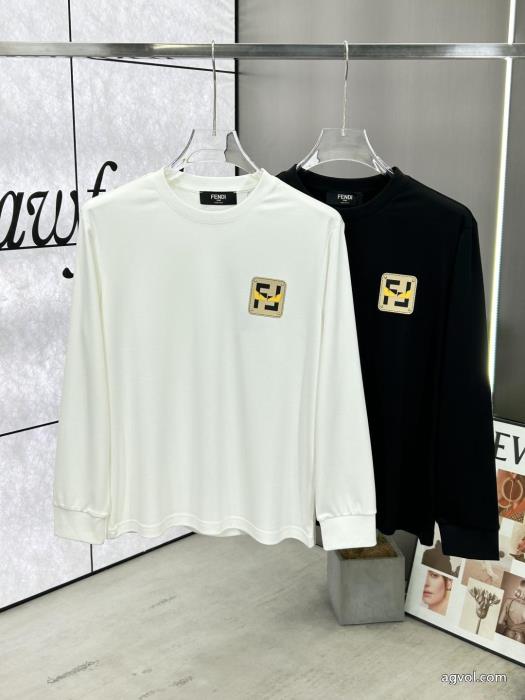 長袖Tシャツ偽 ブランド 販売FENDI著名人の着用人気急上昇_0_0