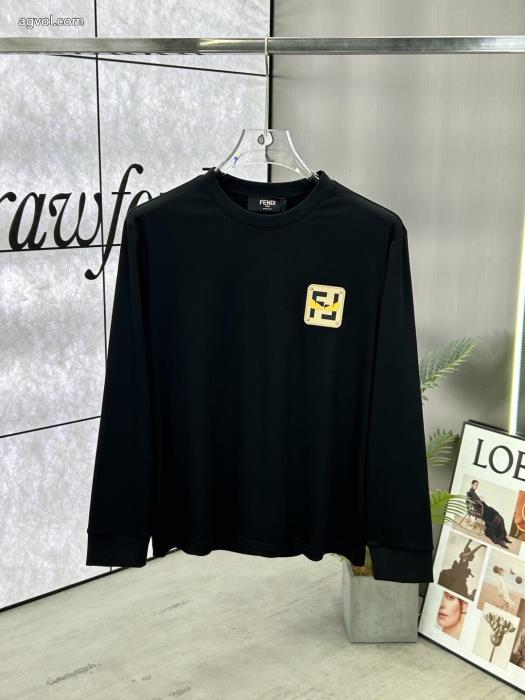 長袖Tシャツ偽 ブランド 販売FENDI著名人の着用人気急上昇_0_1