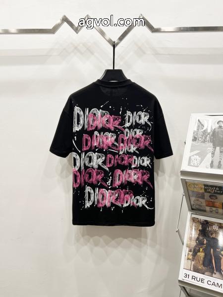 2025年新作通販上品シックなお品半袖Tシャツブランド コピー 通販DIOR_0_0