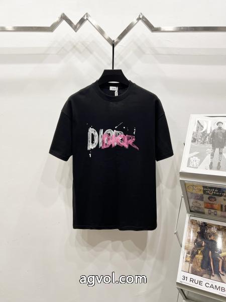 2025年新作通販上品シックなお品半袖Tシャツブランド コピー 通販DIOR_0_1