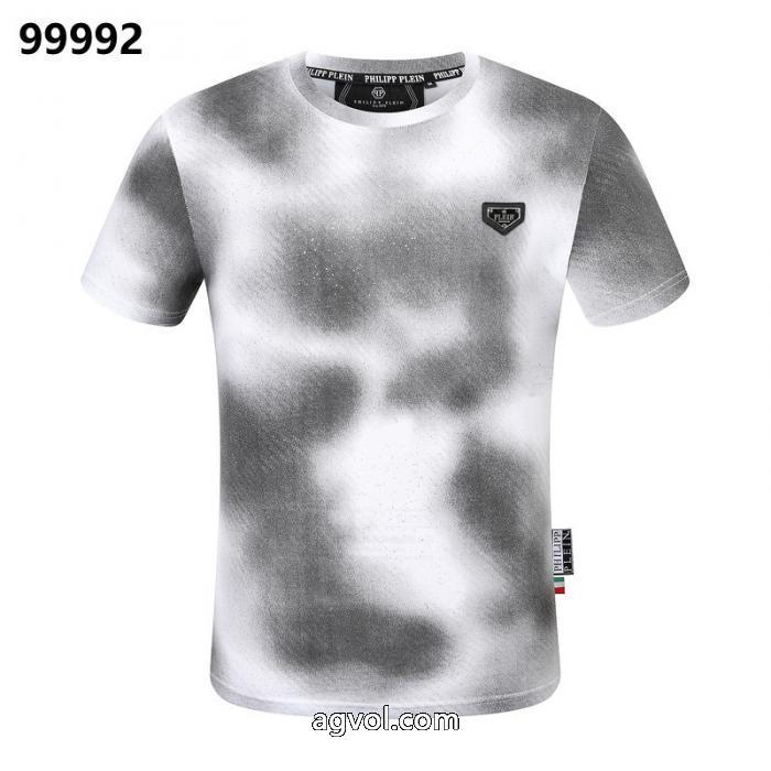 ブランド フェイク上質な素材秋冬のトレンドPHILIPP PLEIN半袖Tシャツ_0_1