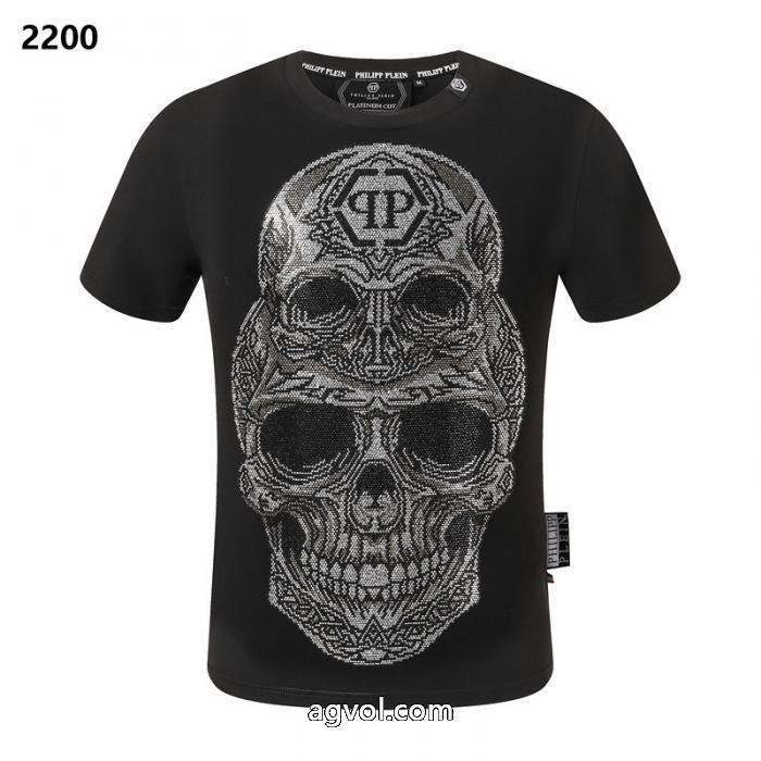 ブランド 偽物 激安 通販冬の最新ファッション即完売半袖Tシャツフィリッププレイン_0_0