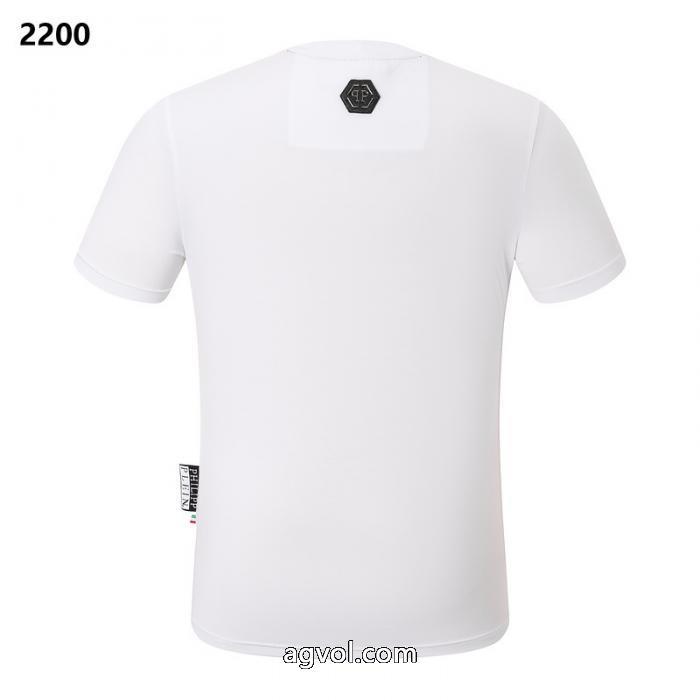 ブランド 偽物 激安 通販冬の最新ファッション即完売半袖Tシャツフィリッププレイン_0_2