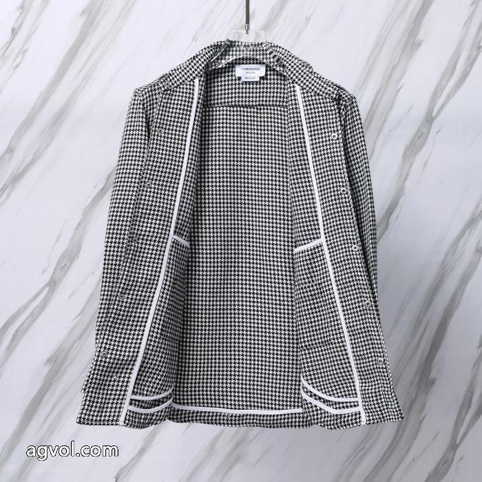長袖シャツ定番人気のモデル今シーズンは特に人気偽 ブランド 通販THOM BROWNE_0_1