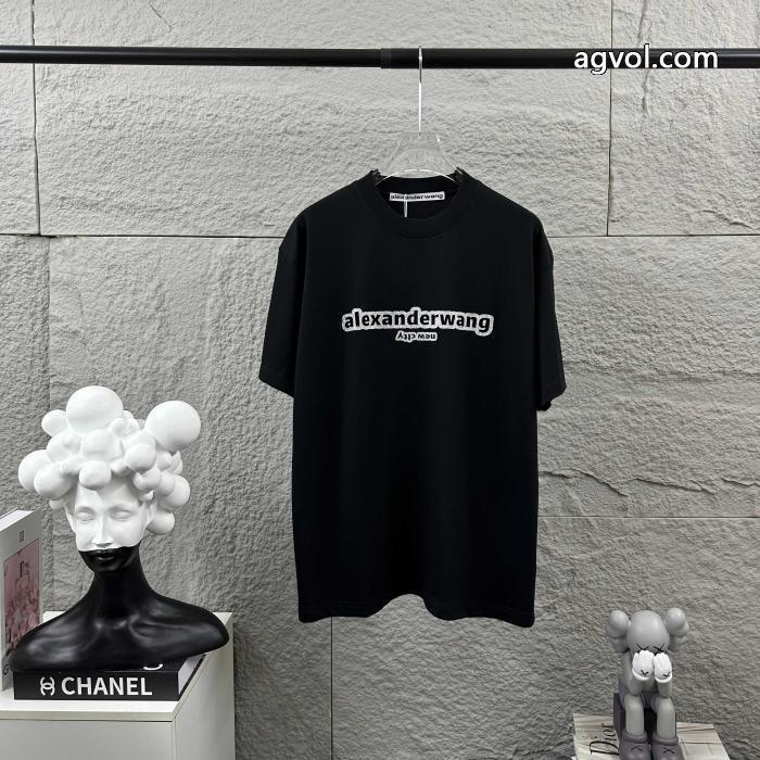 ALEXANDER WANG偽 ブランド 通販柔らかい色調最安値半袖Tシャツ_0_0