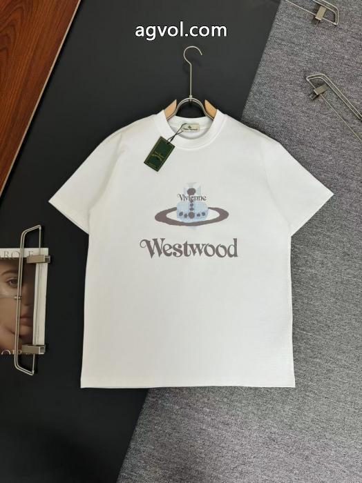 格好良いVIP価格25ss海外発 半袖Tシャツコピー 品 ブランドVIVIENNE WESTWOOD_0_2