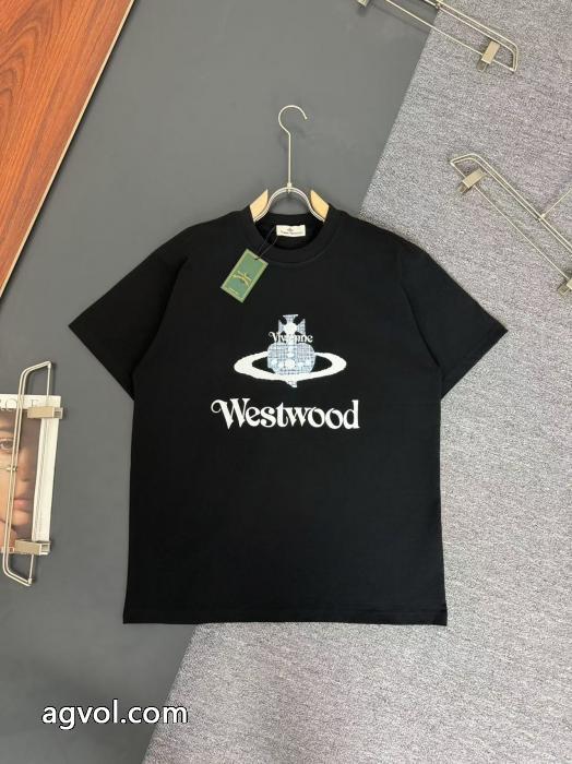 格好良いVIP価格25ss海外発 半袖Tシャツコピー 品 ブランドVIVIENNE WESTWOOD_0_3