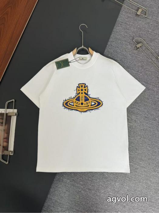 高級感が溢れた円高還元Saleブランド レプリカVIVIENNE WESTWOOD半袖Tシャツ_0_0