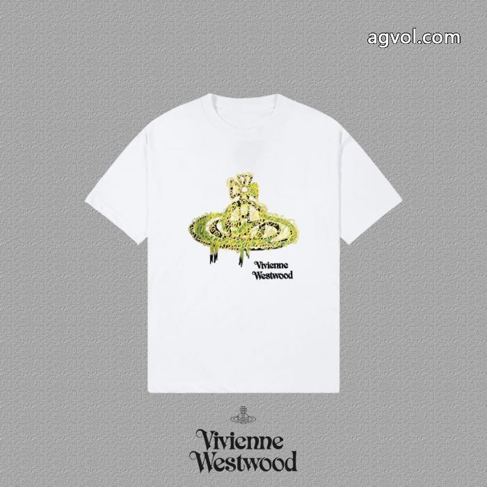 半袖Tシャツ偽物 ブランド男女兼用クール印象VIVIENNE WESTWOOD_0_2