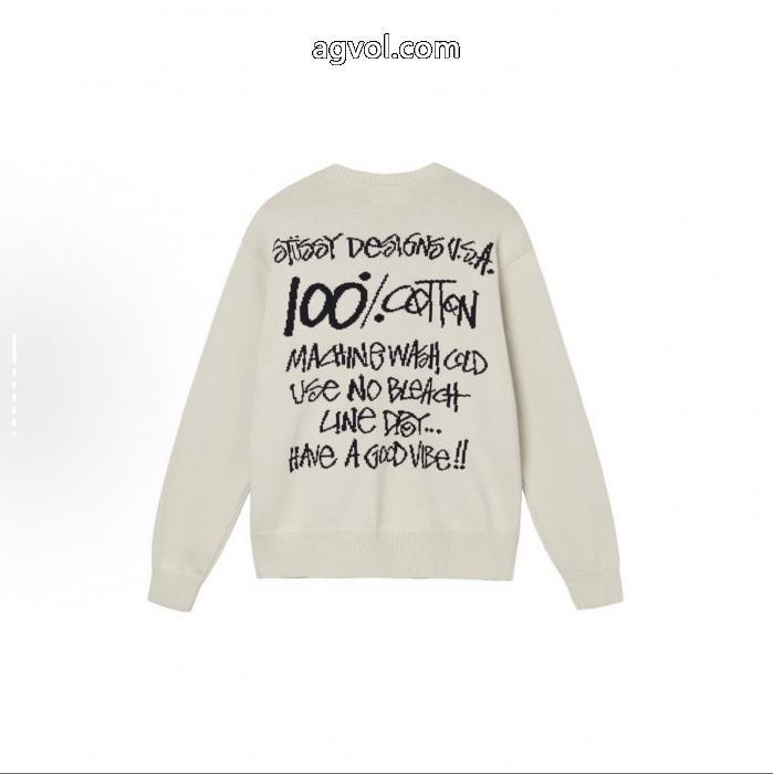 STUSSY限定生産品オフィスファッションコピー 商品 ブランドセーター_0_2