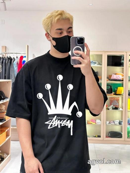 STUSSYブランド コピー 品柔らかい色調人気急上昇中半袖Tシャツ_0_0