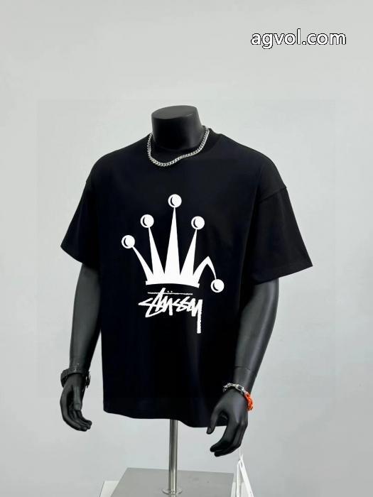 STUSSYブランド コピー 品柔らかい色調人気急上昇中半袖Tシャツ_0_4