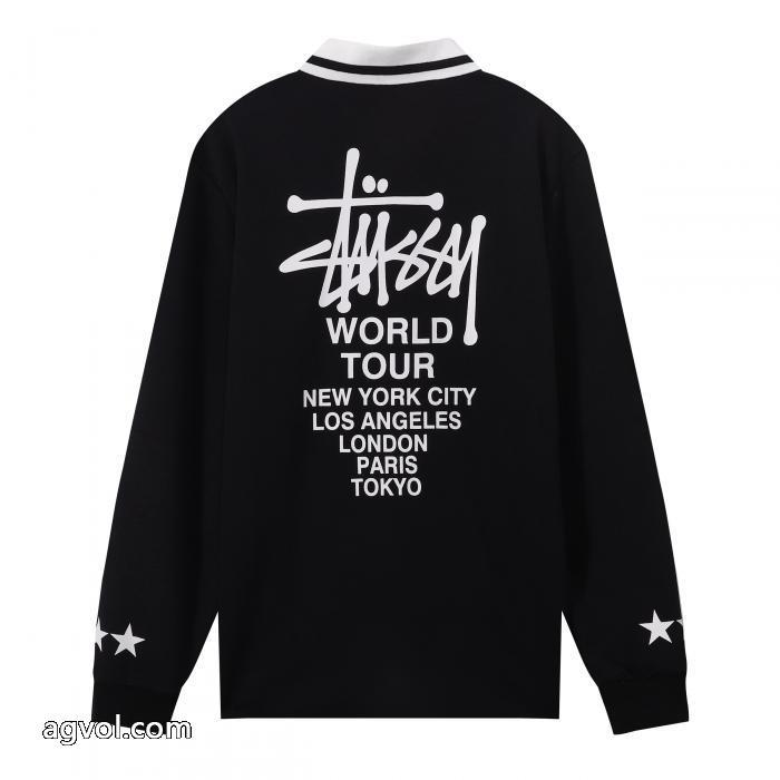 激安 通販 専門STUSSY長袖poloTシャツ入荷予定カワイイ雰囲気_0_0