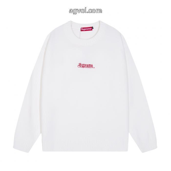 風通しのよい2025秋冬新作ブランド アクセサリー 激安セーターSUPREME_0_1