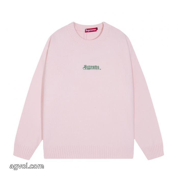 風通しのよい2025秋冬新作ブランド アクセサリー 激安セーターSUPREME_0_5
