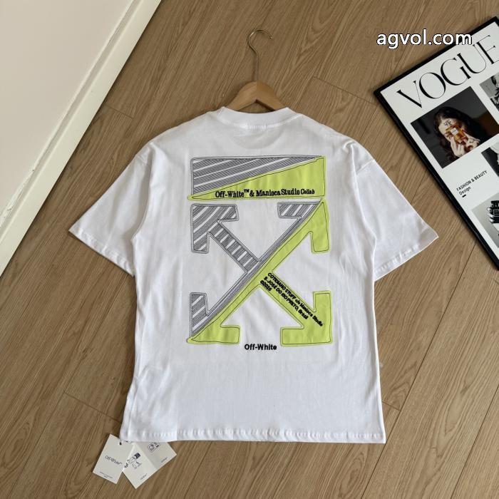 半袖Tシャツ注目!25-26AW2025到着済オフホワイトコピー ブランド 優良_0_1