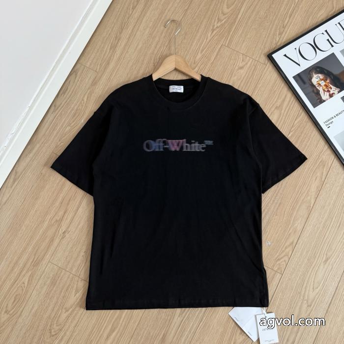 ブランド 偽物 激安 通販快適な着心地限定版プリント半袖Tシャツオフホワイト_0_0