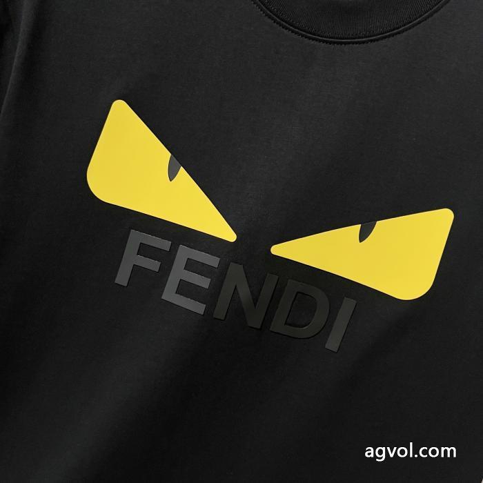 偽物 ブランド 販売フェンディリラックスした雰囲気に定番人気商品半袖Tシャツ_0_0