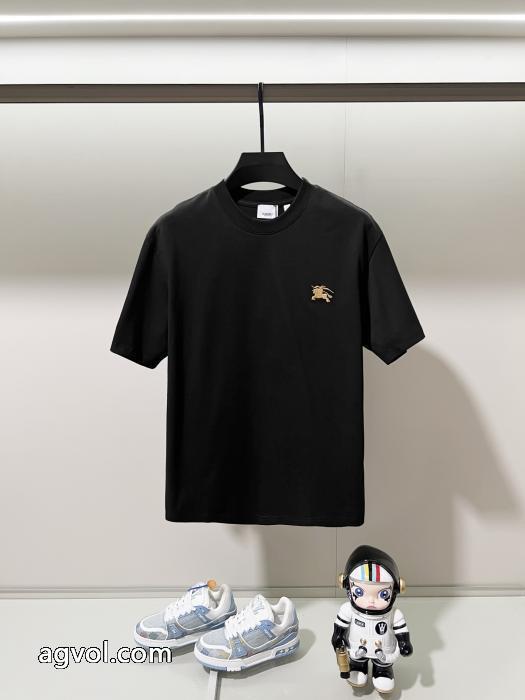 バーバリーブランド 偽物 激安 通販リラックス感急上昇期間限定半袖Tシャツ_0_1