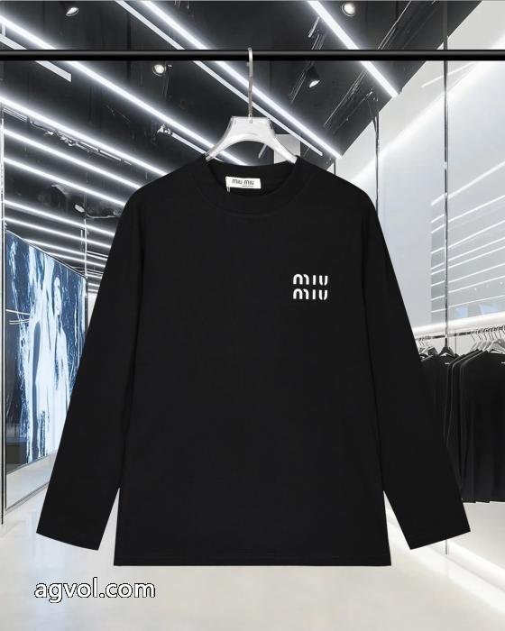 魅力的な今年らしい高品質長袖Tシャツ偽物 通販 MIUMIU_0_1