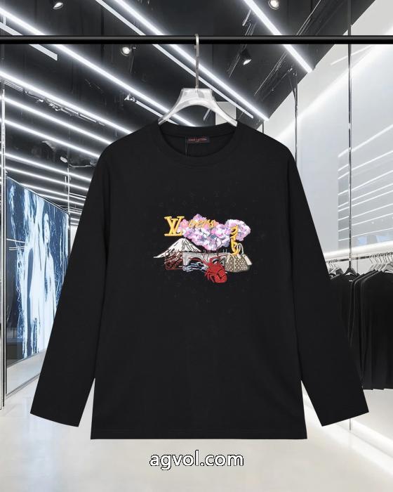 長袖TシャツLOUIS VUITTON最大の魅力ロゴがかっこいい激安 通販 専門_0_0