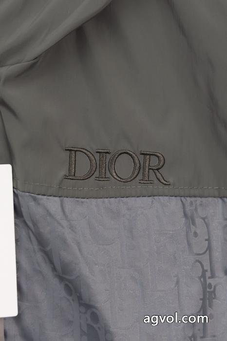 Dior/ディオール胸元アルファベットロゴフルプリントジョイントキャップコート_0_4