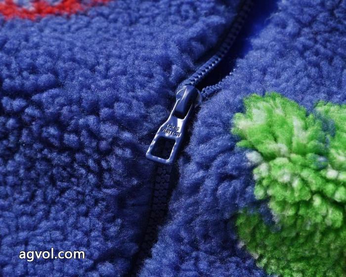 LV ✖️ 草間彌生限定連名シリーズアップグレード版スエード長袖スタンドカラーコート_0_2
