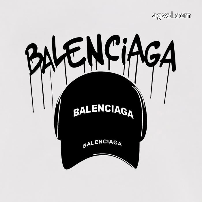 BALENCIAGA春夏新作落書きアルファベットハンチングプリント男女同型カップル半袖_0_3