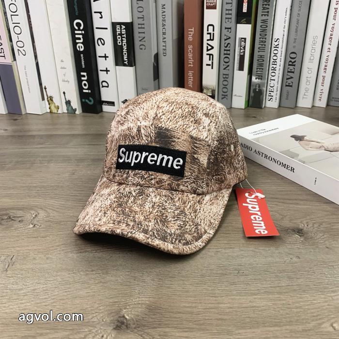 supreme棒球帽软顶帽子男女同款百搭鸭舌帽_0_2