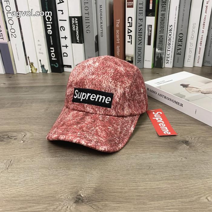 supreme棒球帽软顶帽子男女同款百搭鸭舌帽_0_4