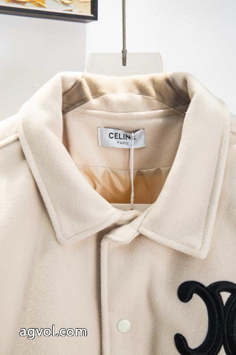 Celineセリーヌのランニングスタイル野球ウェアジャケット_0_2