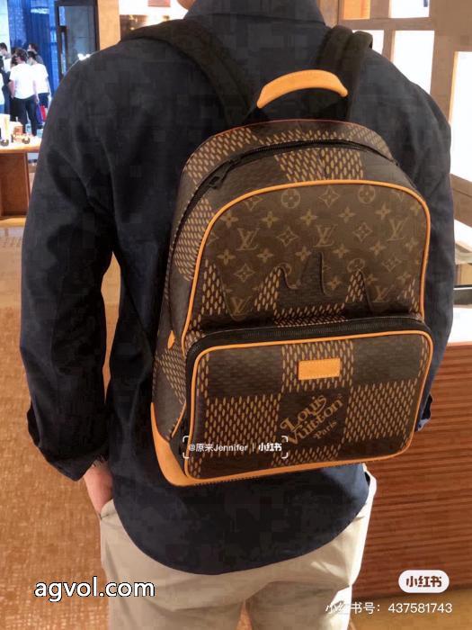 LV&times;NIGOオールドフラワーチェックのショルダーバッグ_0_0