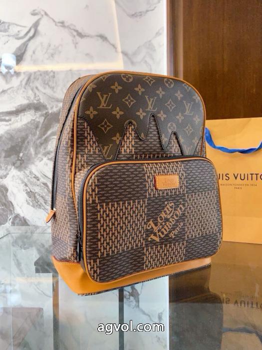 LV&times;NIGOオールドフラワーチェックのショルダーバッグ_0_3