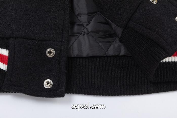Stussy三方連名Ttl Varsity Jacketパッチワーク刺繍学校チーム野球服男女同型_0_0
