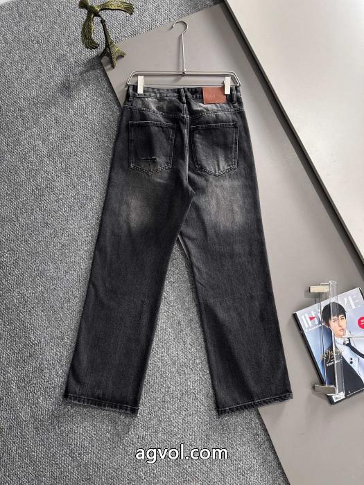 balenciaga 2025シーズンワイドジーンズストレートパンツ_0_3