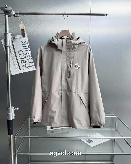 MONCLERモンクレール25 SS新品防風防水通気軽量ハードケース突撃衣男女同型_0_1