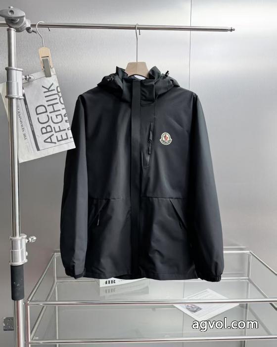MONCLERモンクレール25 SS新品防風防水通気軽量ハードケース突撃衣男女同型_0_3
