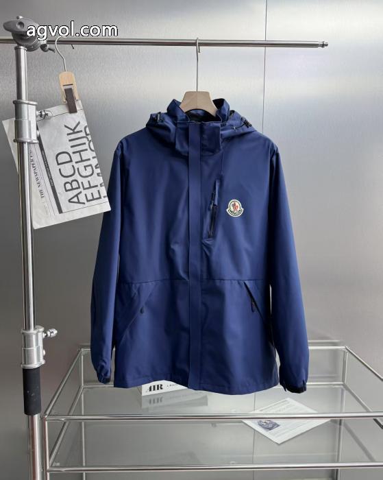 MONCLERモンクレール25 SS新品防風防水通気軽量ハードケース突撃衣男女同型_0_5